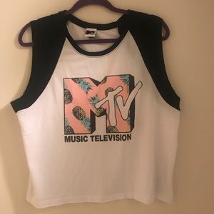 MTV cropped tank